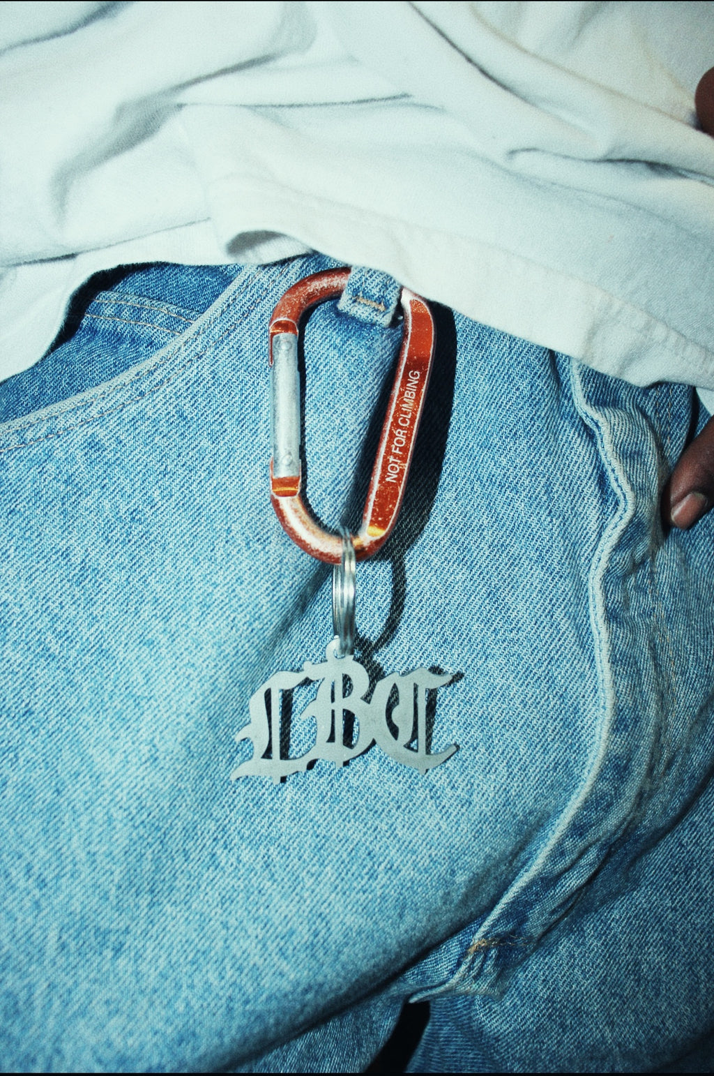 Old English LBC Keychain