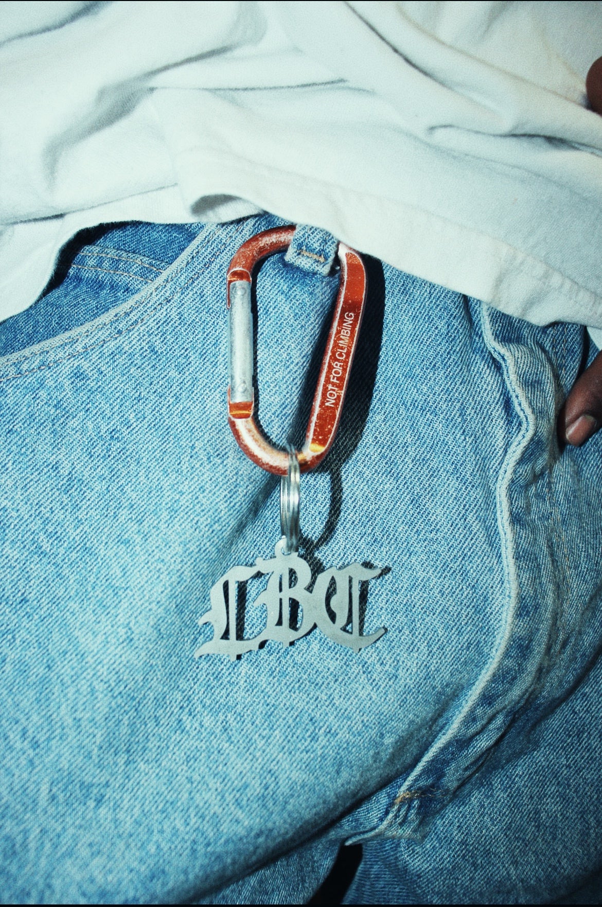 Old English LBC Keychain