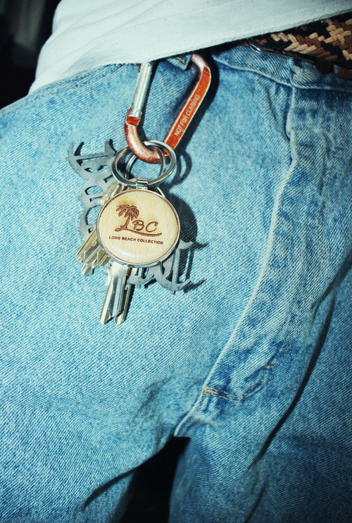 LBC circle Keychain
